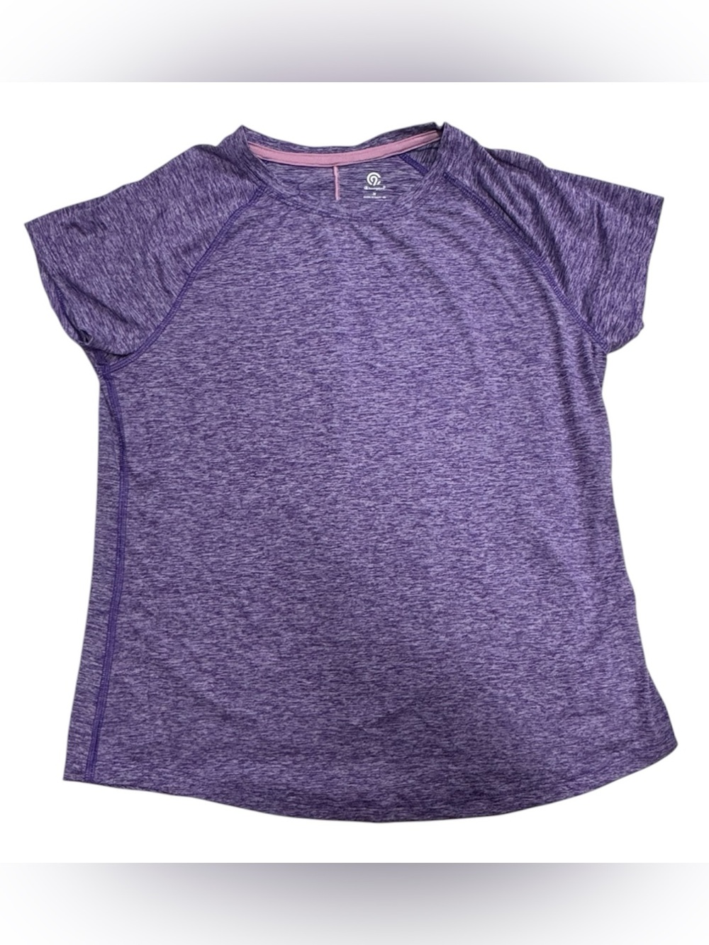 Champion brand size medium purple colored short sleeve comfy t/shirt top.